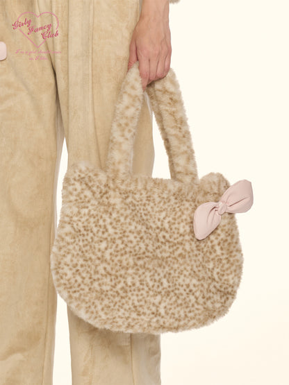 Leopard Mocha Mini Bag
