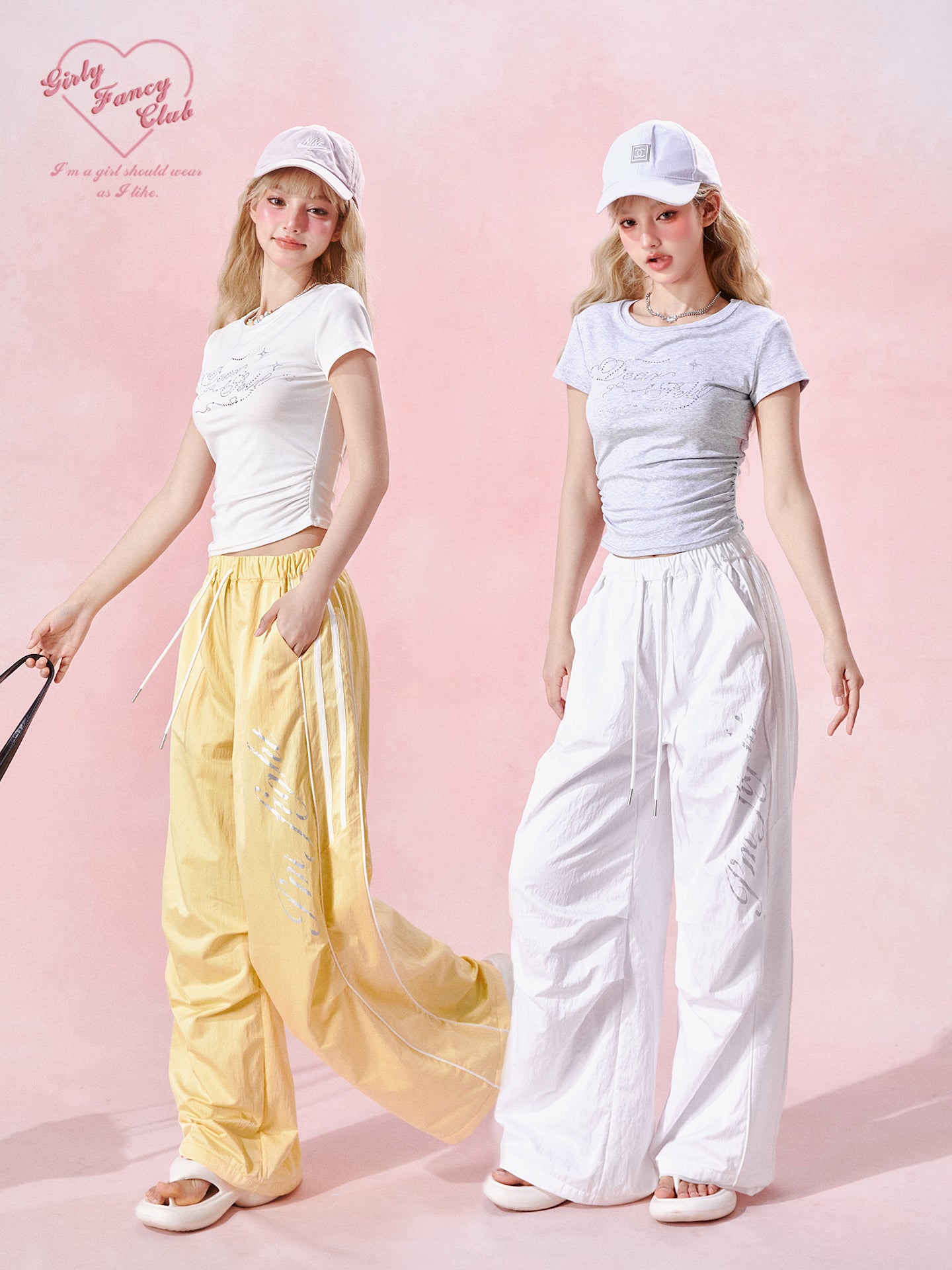 Sporty Relaxed Track Pants