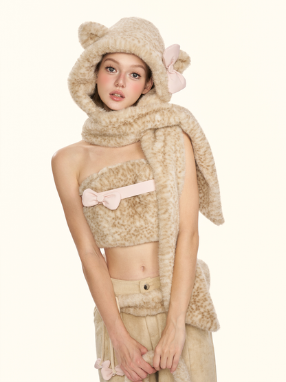 Bow Scarf Hat