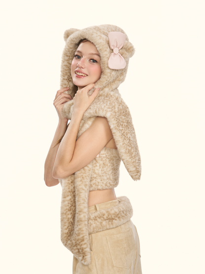 Bow Scarf Hat