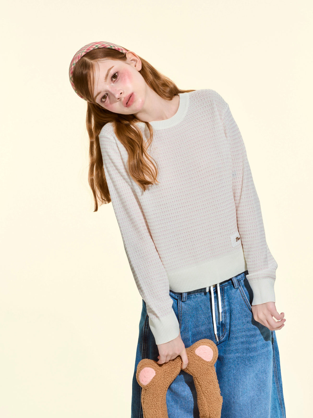 PURE Collection V-Neck Slim-Fit Silk & Wool Knit Top